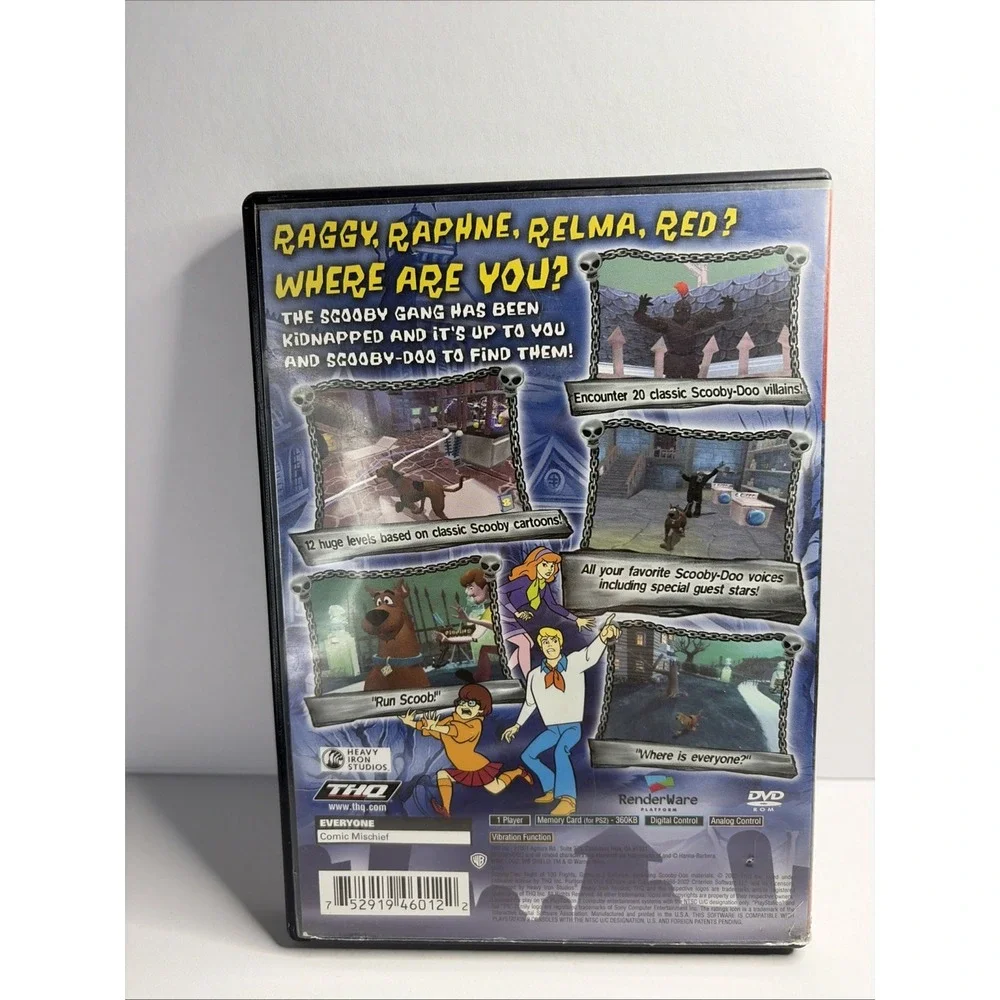 Scooby Doo Night of 100 Frights / PlayStation 2 PS2 / CIB / Clean / Tested /NM